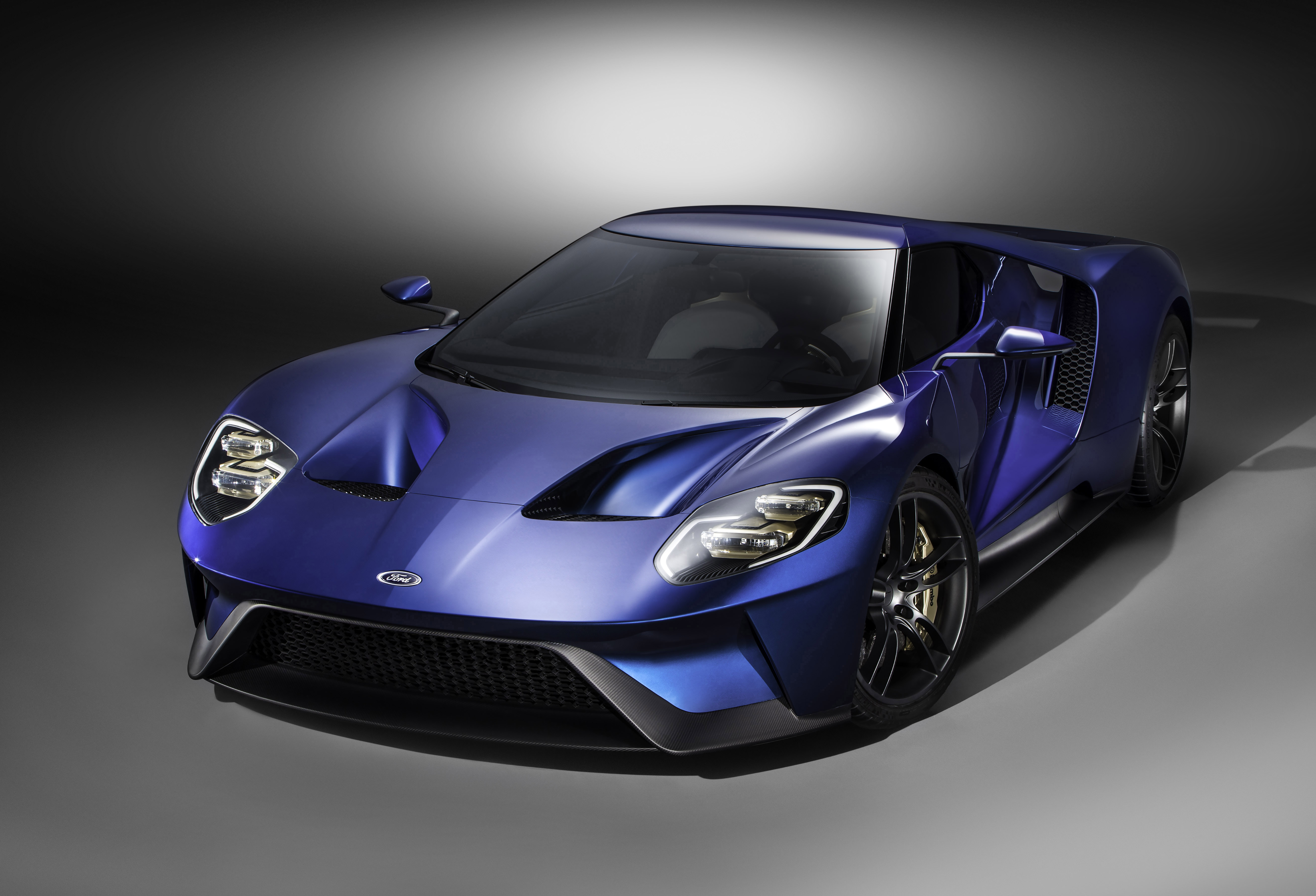 All-New Ford GT RL, 3/4 Front, January 2015