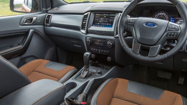 2018 Ford Ranger Interior